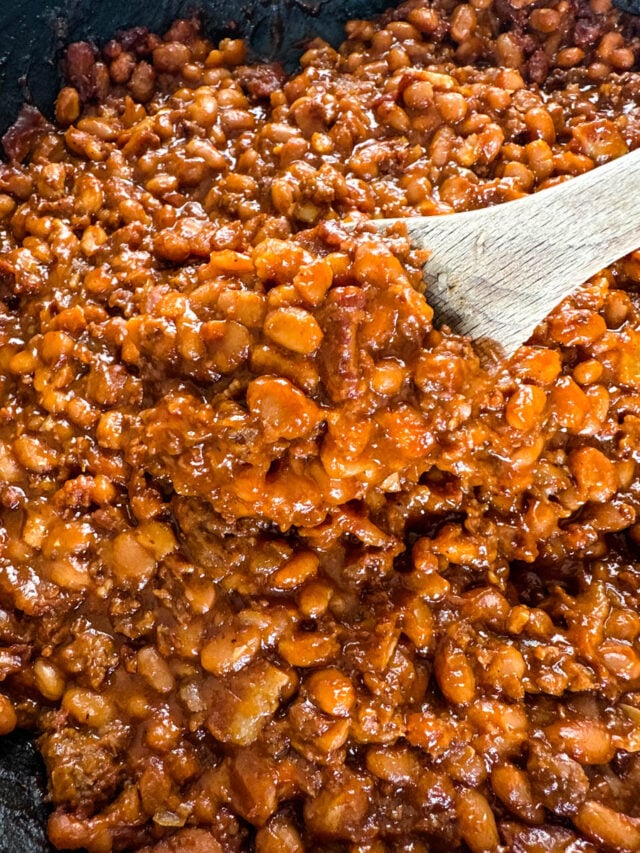 Smoked BBQ Baked Beans Stay Snatched