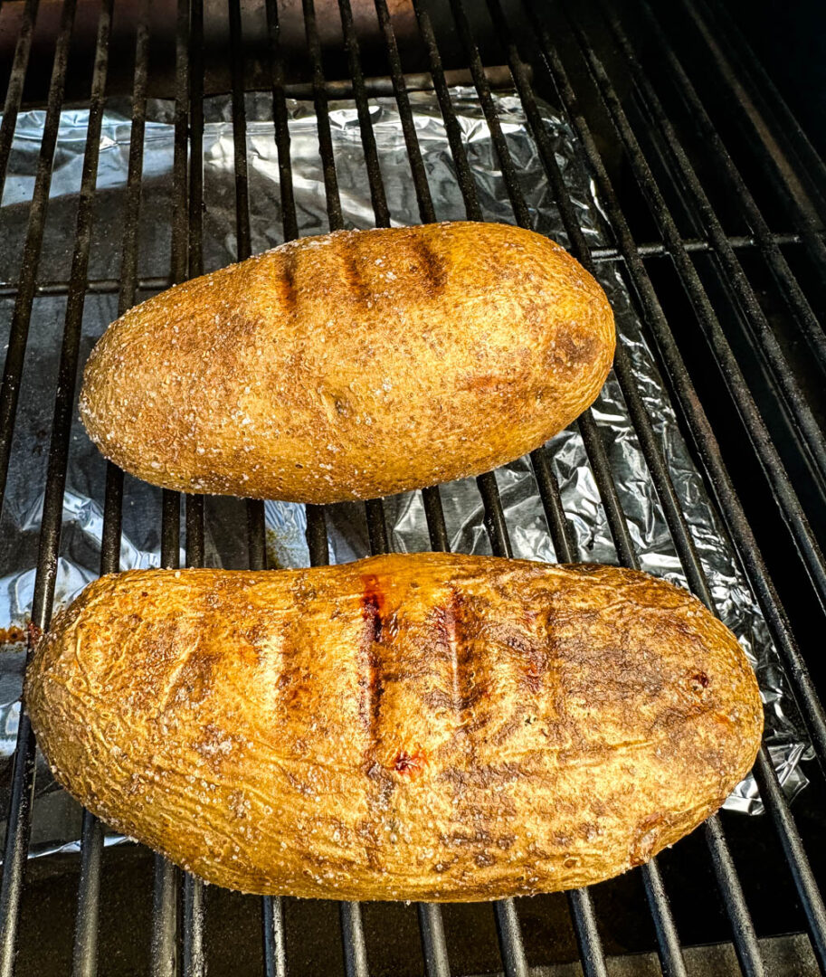 Traeger Smoked Baked Potatoes