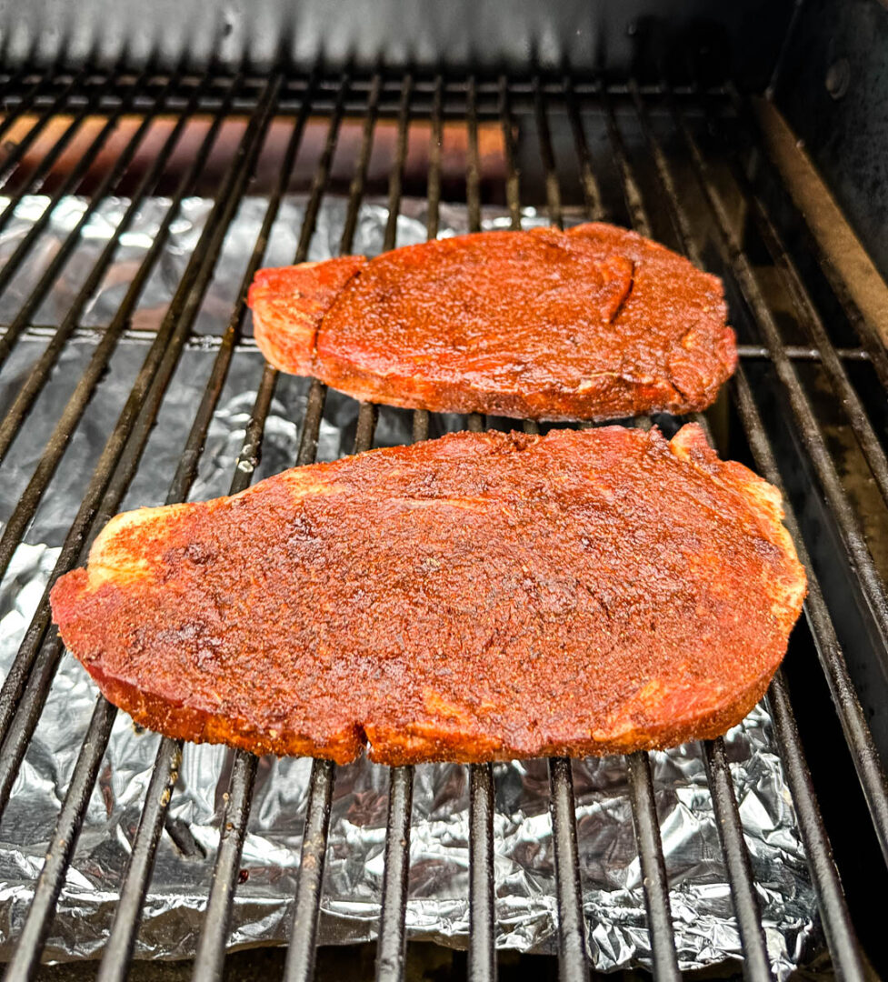 Traeger Smoked Ribeye