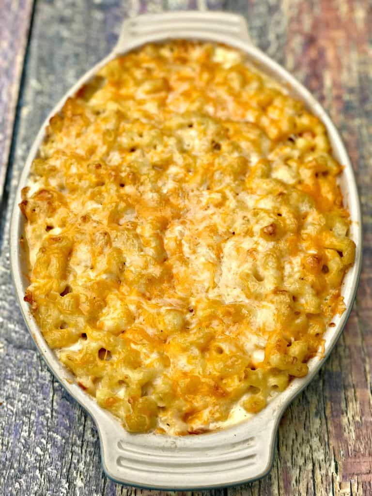 Southern Style Soul Food Baked Macaroni And Cheese