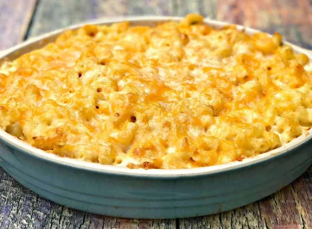 Southern Mac and Cheese Baked - My Kitchen Serenity