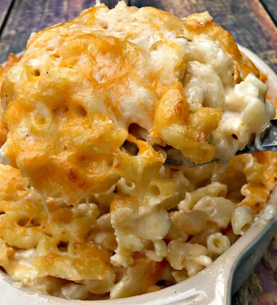 Southern Style Soul Food Baked Macaroni And Cheese