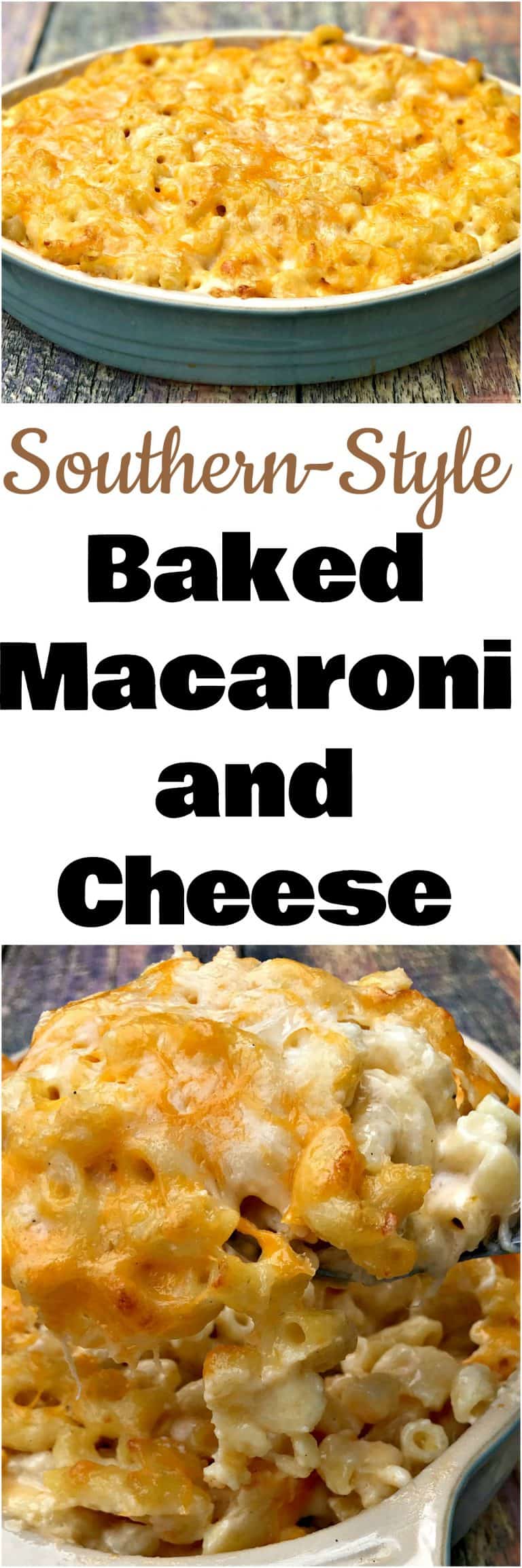 Southern-Style Soul Food Baked Macaroni and Cheese