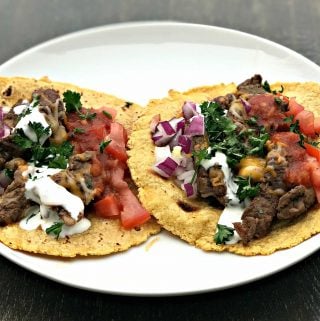 Instant Pot 10-Minute Steak Tacos