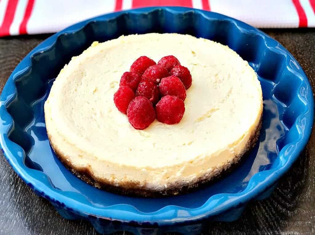 Instant Pot No-Bake Pressure Cooker Cheesecake