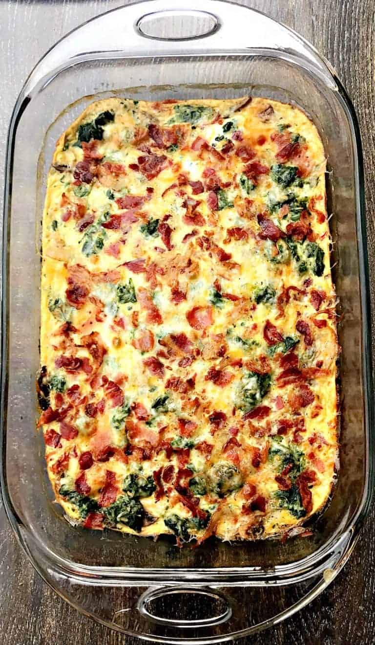 Keto Low-Carb Egg Breakfast Casserole