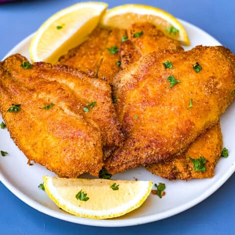 Air Fryer 3 Ingredient Fried Catfish