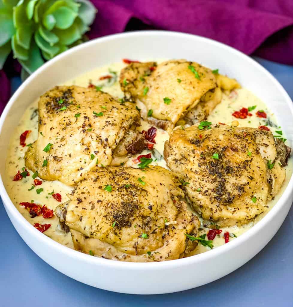 Marry Me Chicken Thighs (Tuscan Chicken)