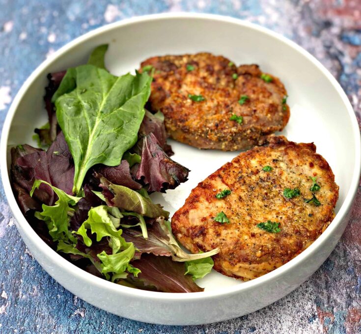 Easy Air Fryer Fried Pork Chops