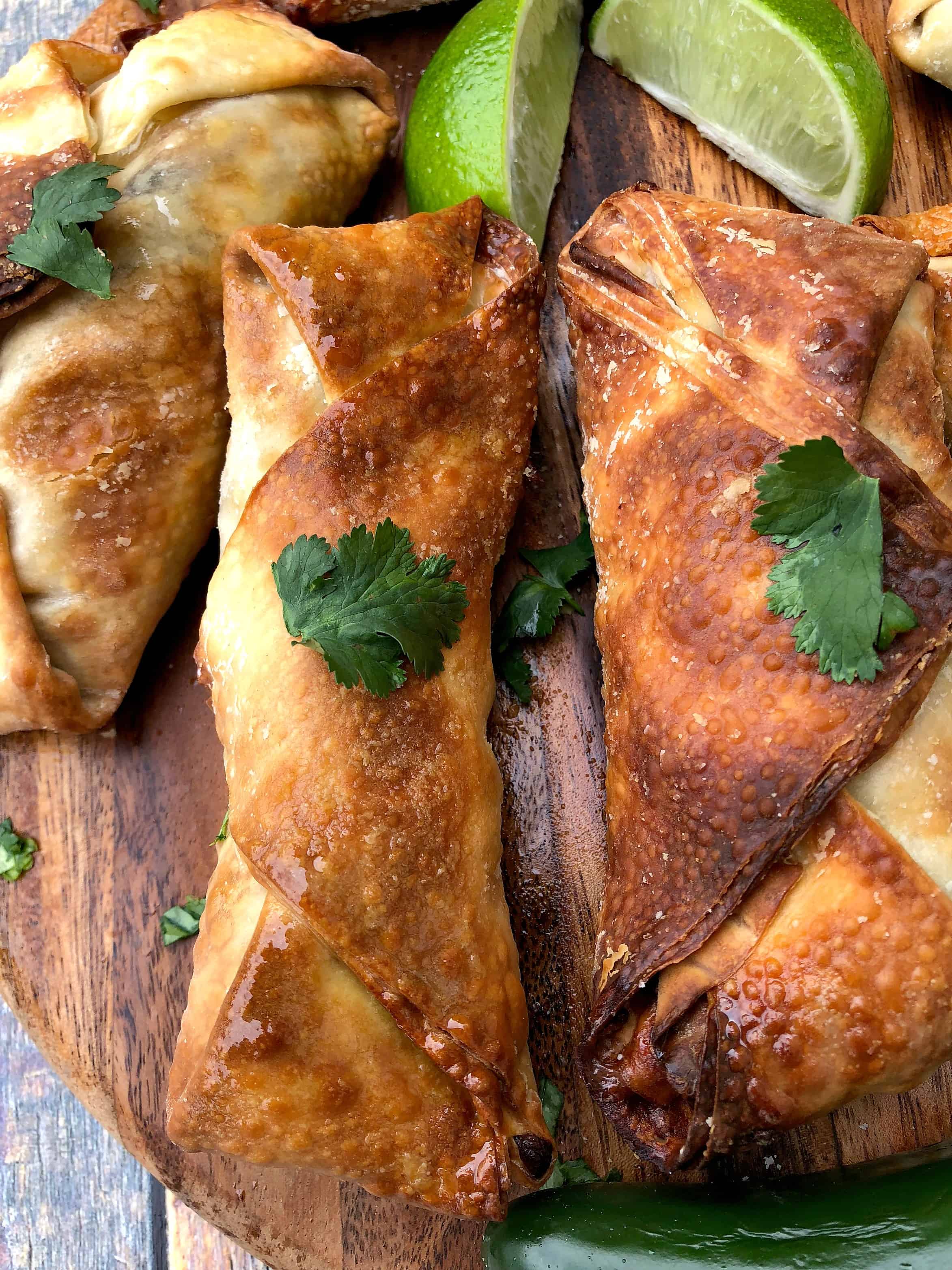 Easy Air Fryer Southwestern Egg Rolls