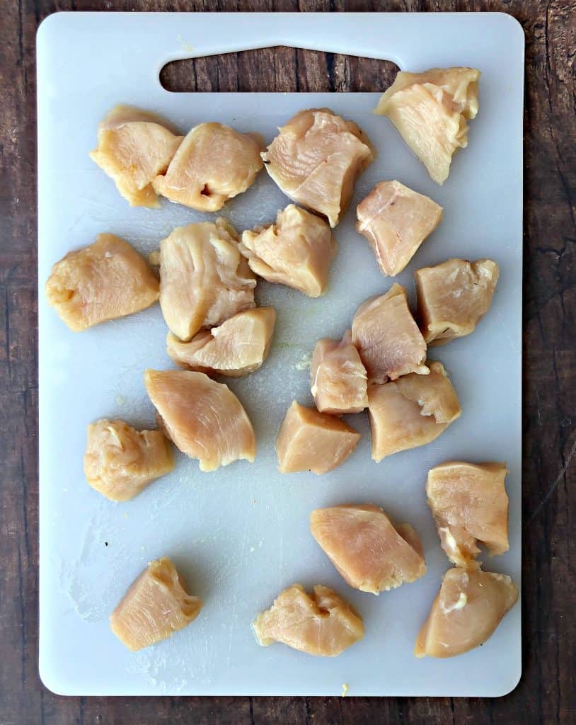 Microwave Chicken Bites Recipe with Parmesan KETO