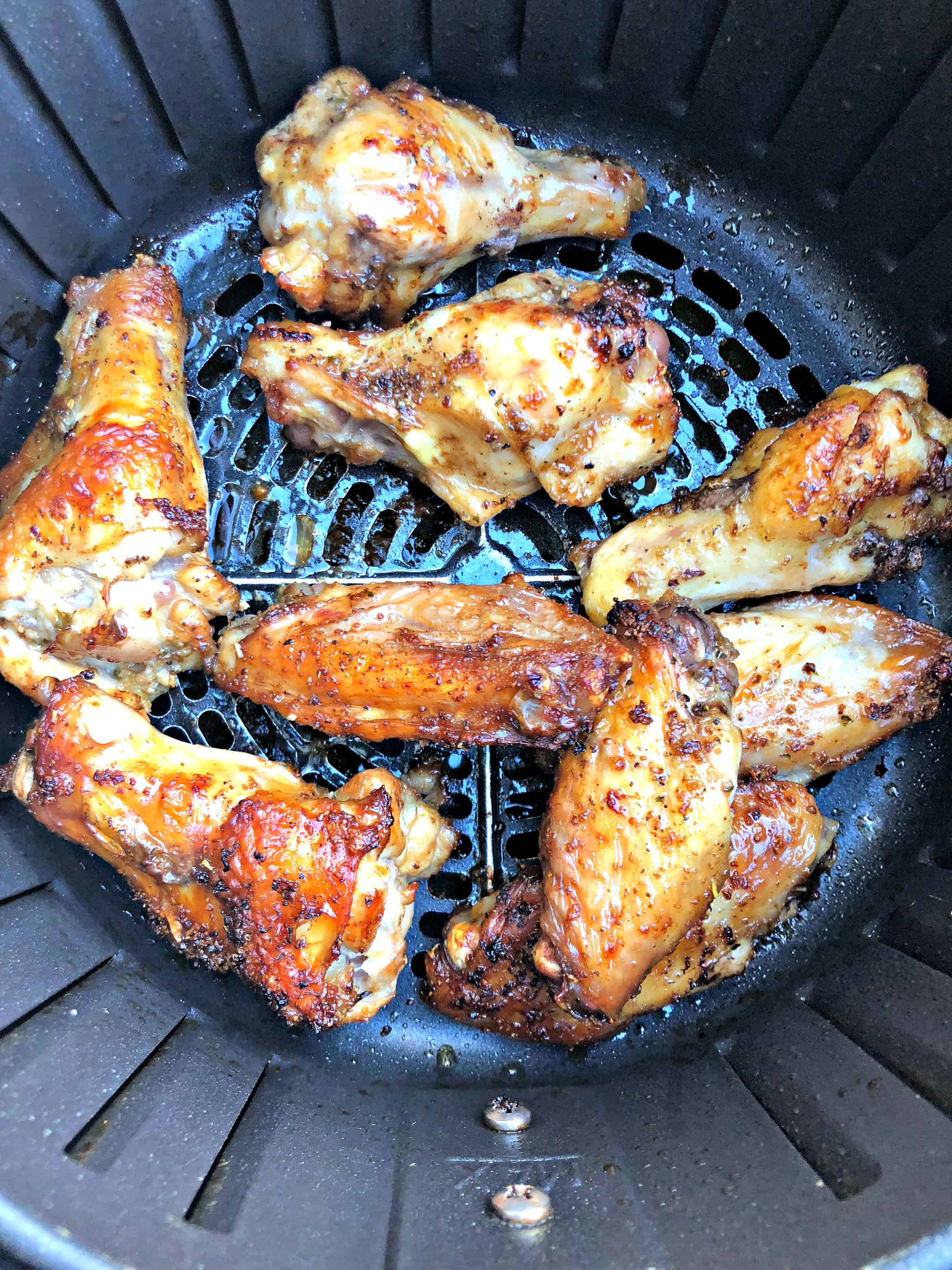 Air Fryer Crispy Buffalo Chicken Wings 9049