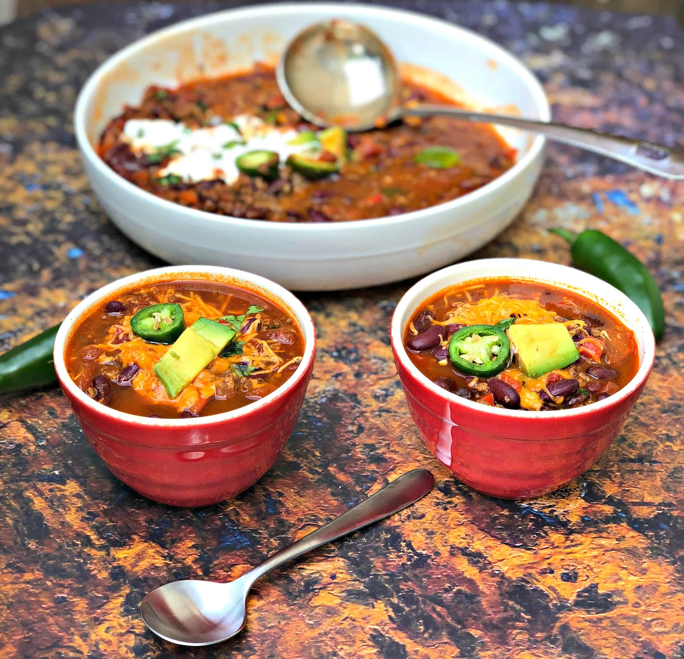 Quick and Easy Instant Pot Chili with {VIDEO}