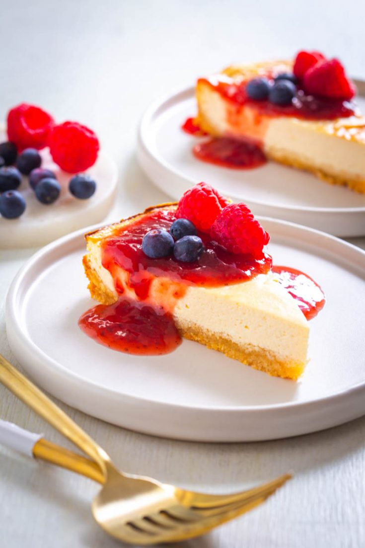 Easy Sugar Free Cheesecake + {VIDEO}