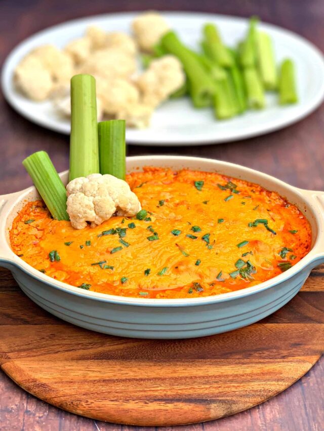 BEST Crockpot Buffalo Chicken Dip Recipe!