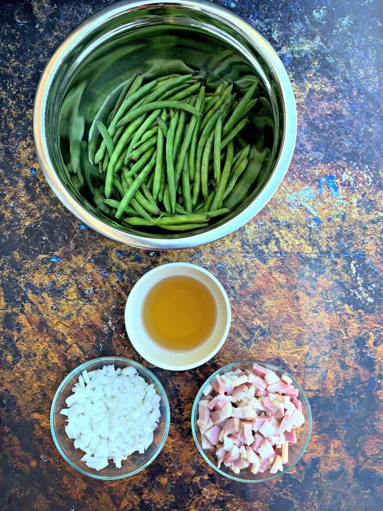 Easy Instant Pot Southern-Style Green Beans + {VIDEO}