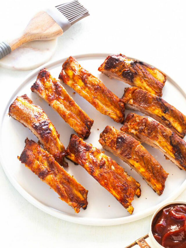 Easy Air Fryer BBQ Ribs