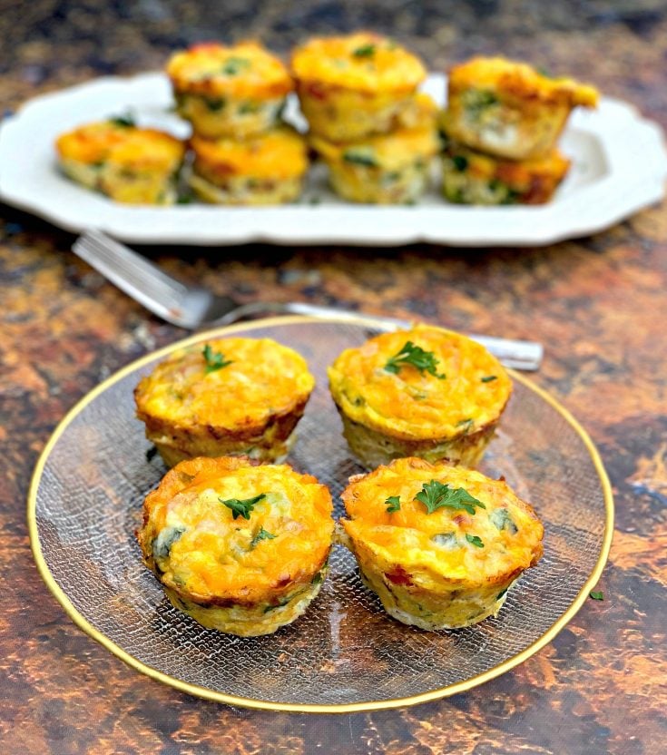 Keto Low-Carb Egg Muffins (Bites) + {VIDEO}