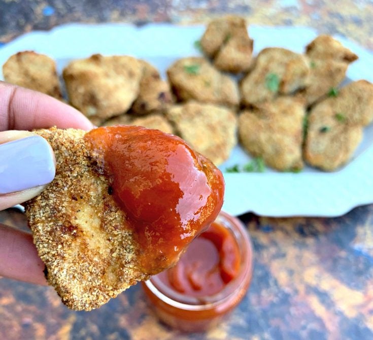 Easy Air Fryer Chicken Nuggets + VIDEO