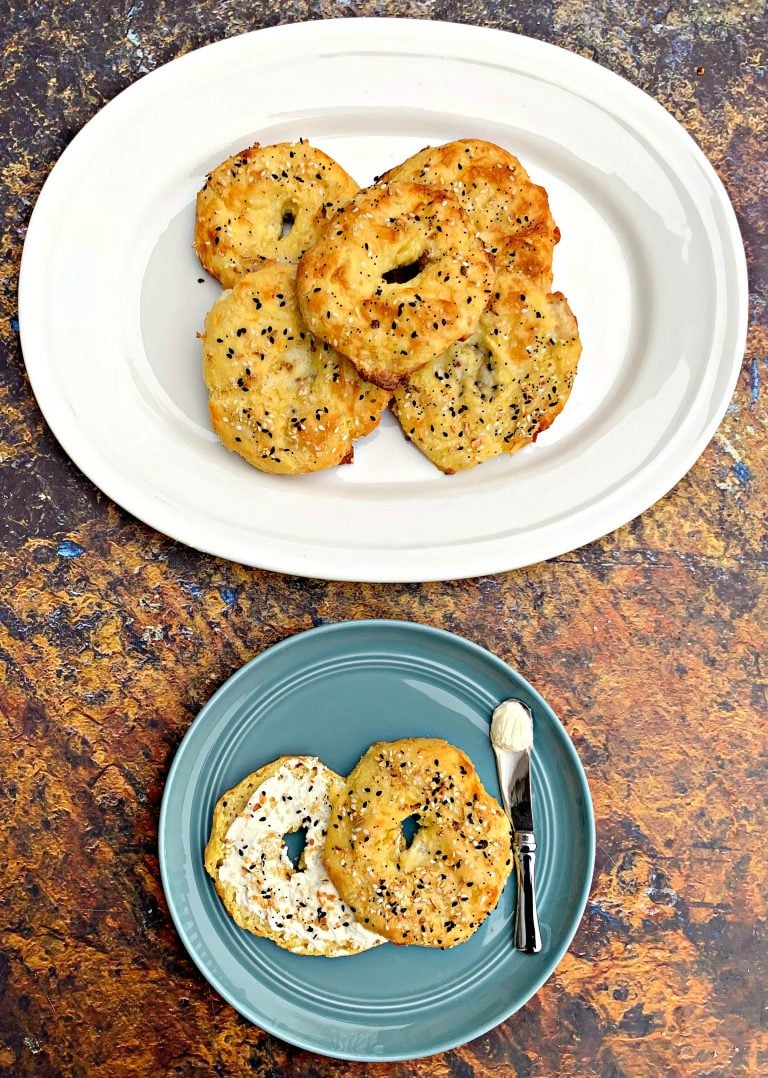 Keto Low-Carb Bagels + {VIDEO}