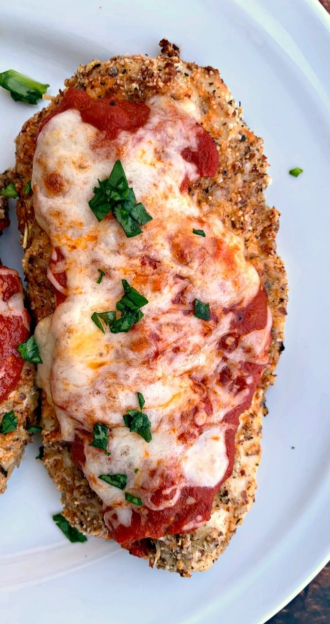 Healthy Chicken Parmesan + {VIDEO}