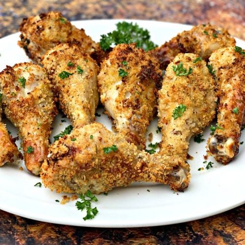 Air Fryer Panko Breaded Fried Chicken Drumsticks (Legs)