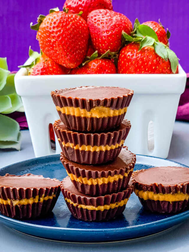 Healthy Peanut Butter Cups Recipe!