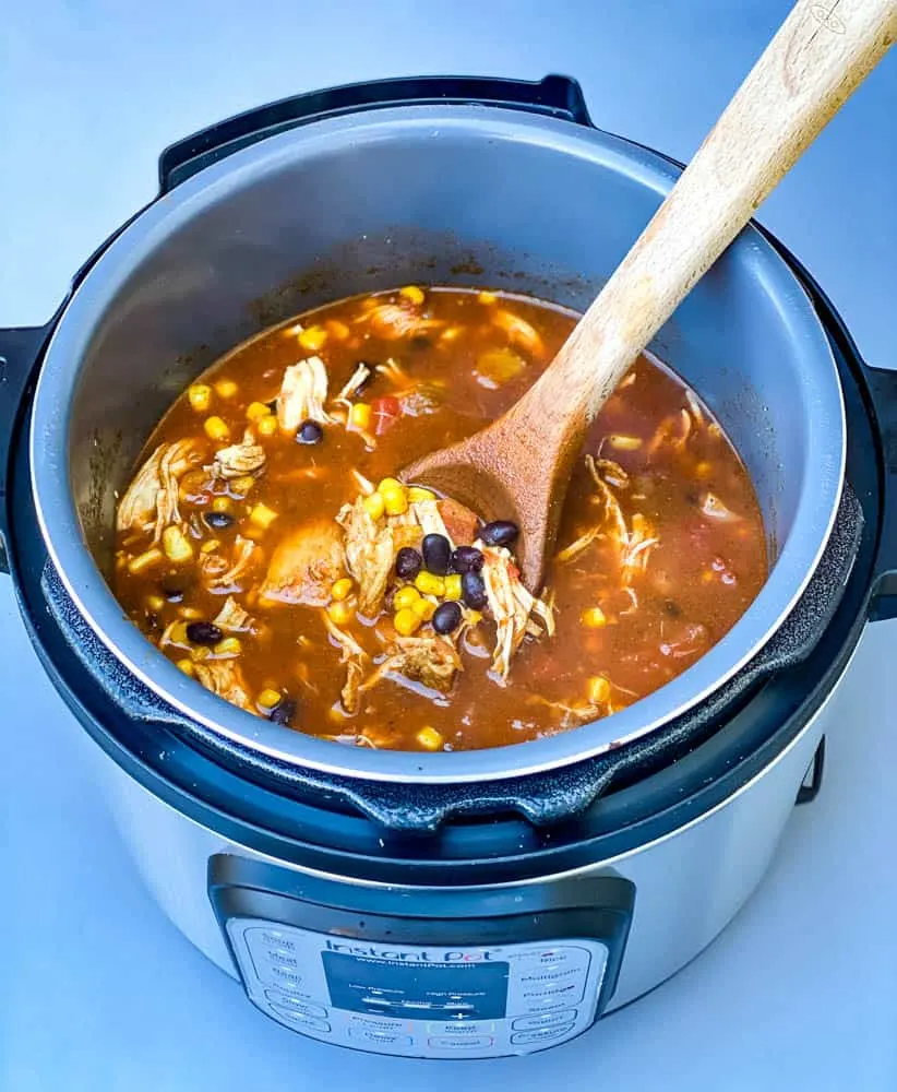 Instant Pot Chicken Tortilla Soup Recipe • Salt & Lavender