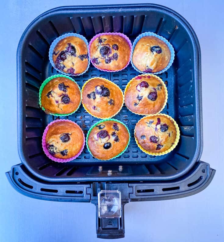 silicone muffin pan air fryer