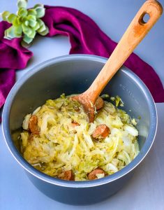 Quick and Easy Instant Pot Cabbage + {VIDEO}