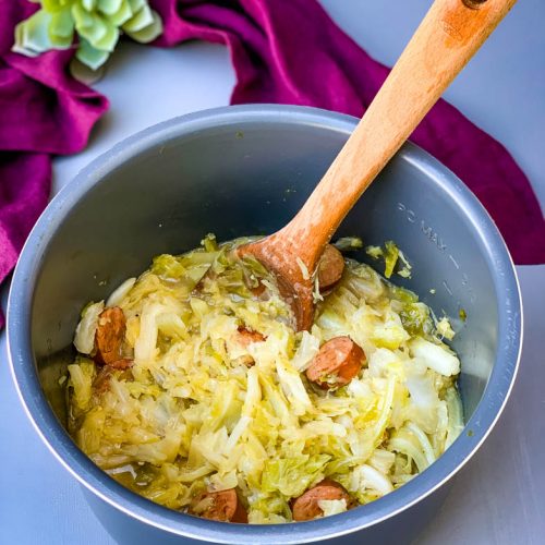 instant pot cabbage and bacon