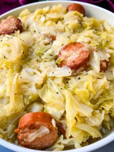 Quick and Easy Instant Pot Cabbage + {VIDEO}