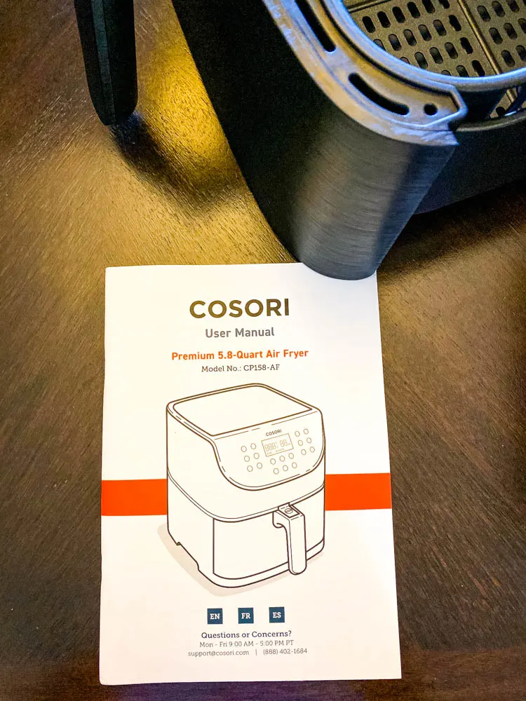COSORI Pro Gen II 5.8qt Smart Air Fryer - Black OPEN BOX - NEW