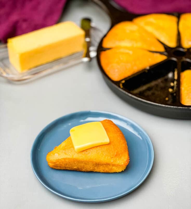 Easy Keto LowCarb Cornbread + VIDEO