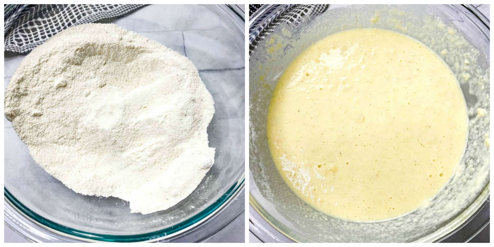 dry and wet batter for cornbread