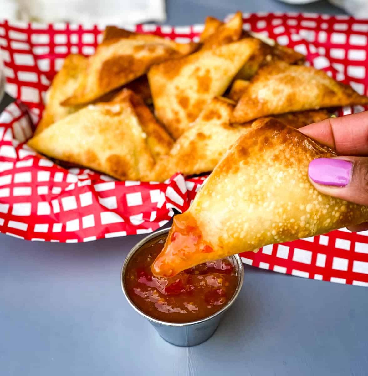 Easy Air Fryer Wontons + {VIDEO}