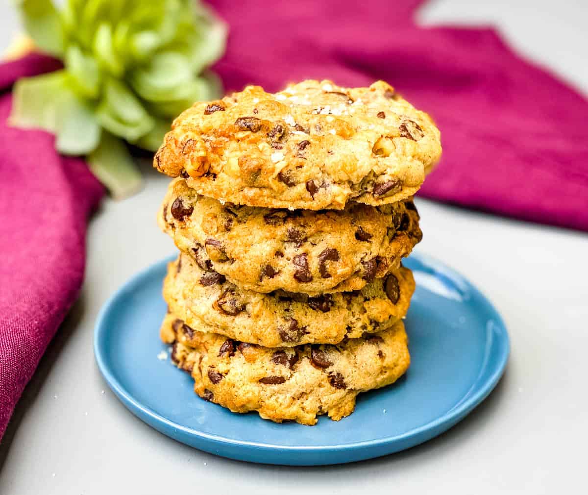 Freeze and Bake Air Fryer Chocolate Chip Cookies - Family Fresh Meals