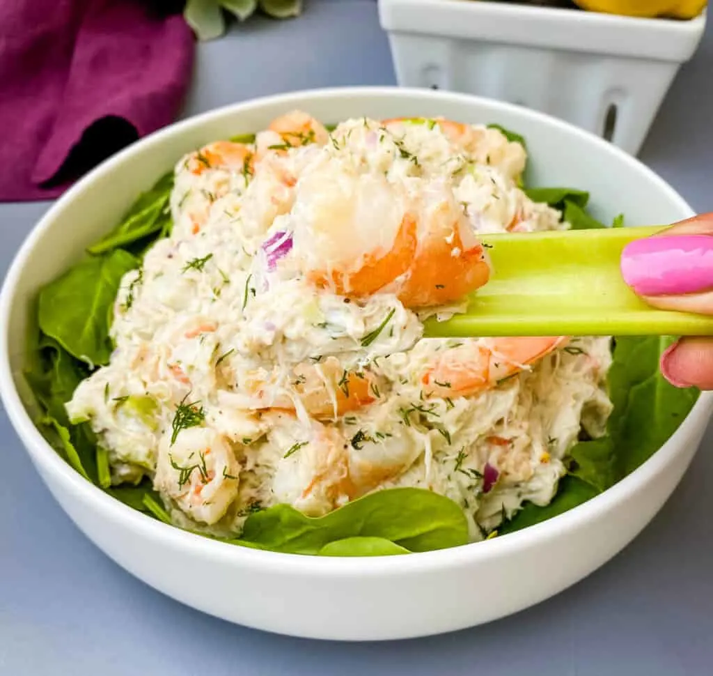 Crab Salad (Seafood Salad) Recipe [VIDEO] - Dinner, then Dessert