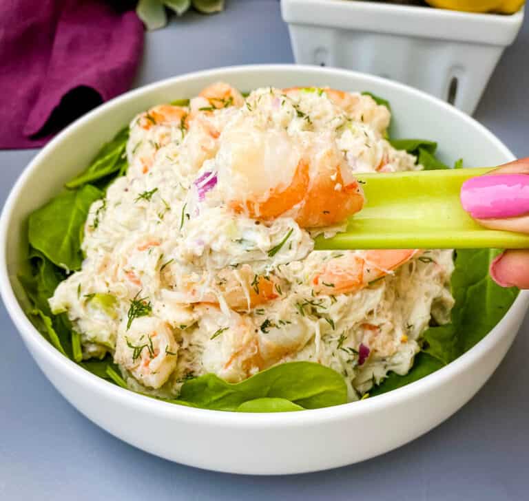 Easy Seafood Crab Salad Recipe + {VIDEO}