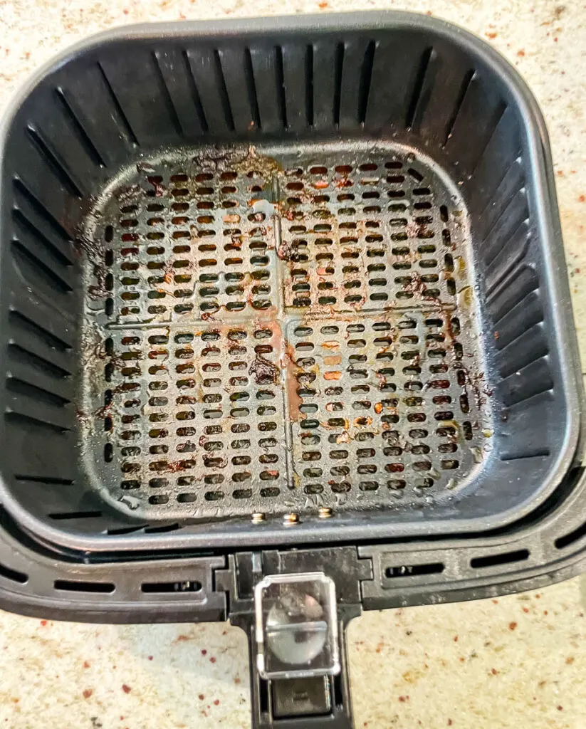 How to Wash and Deep Clean an Air Fryer Basket (Remove Dried