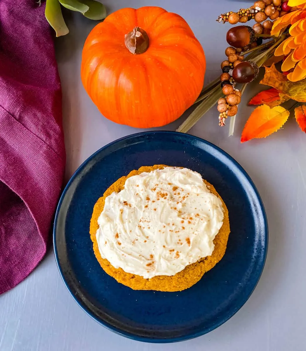 BEST Pumpkin Cheesecake Cookies Recipe - Sugar and Soul