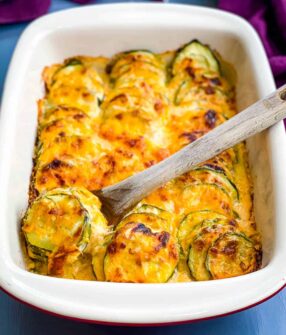 Easy Zucchini Au Gratin + {VIDEO}