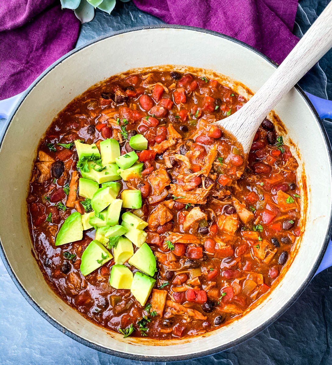 Easy Leftover Turkey Chili