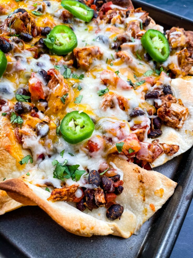 Leftover Turkey Nachos