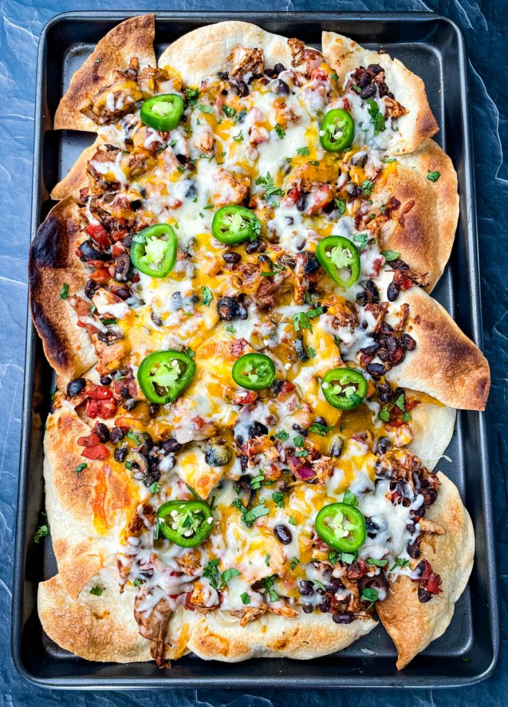 Leftover Turkey Nachos