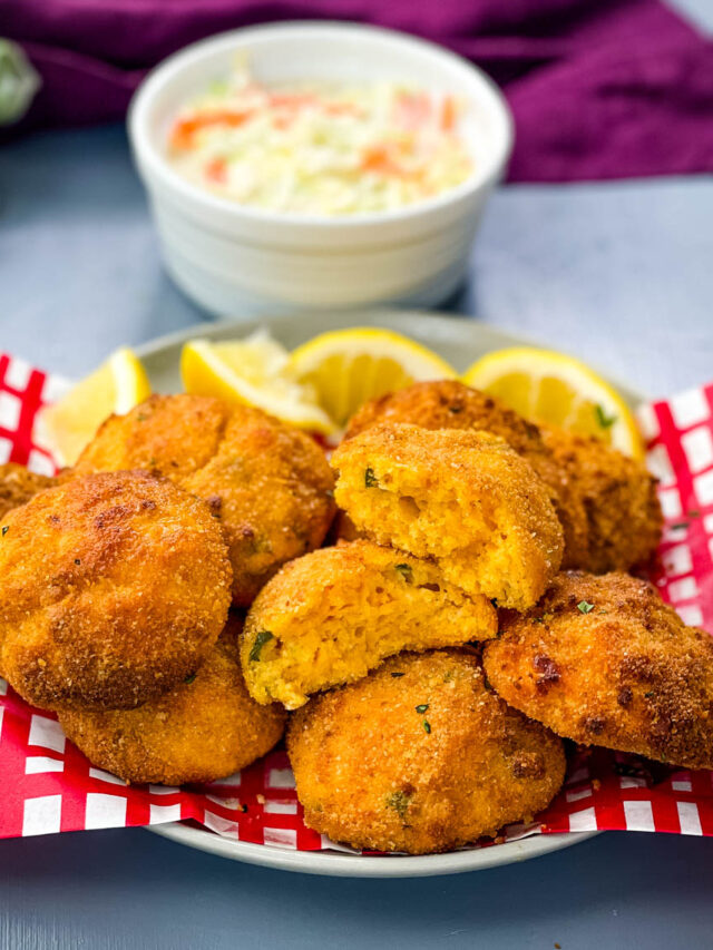 Air Fryer Hush Puppies Story