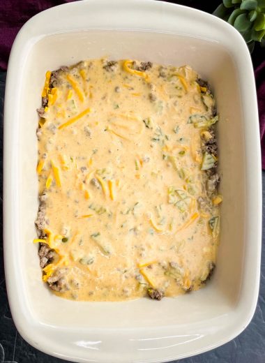 Easy Big Mac Casserole + {VIDEO}