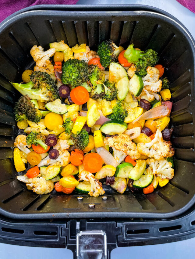 Air Fryer Mixed Vegetables Story