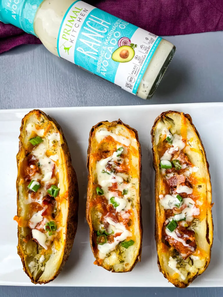 Easy Air Fryer Potato Skins