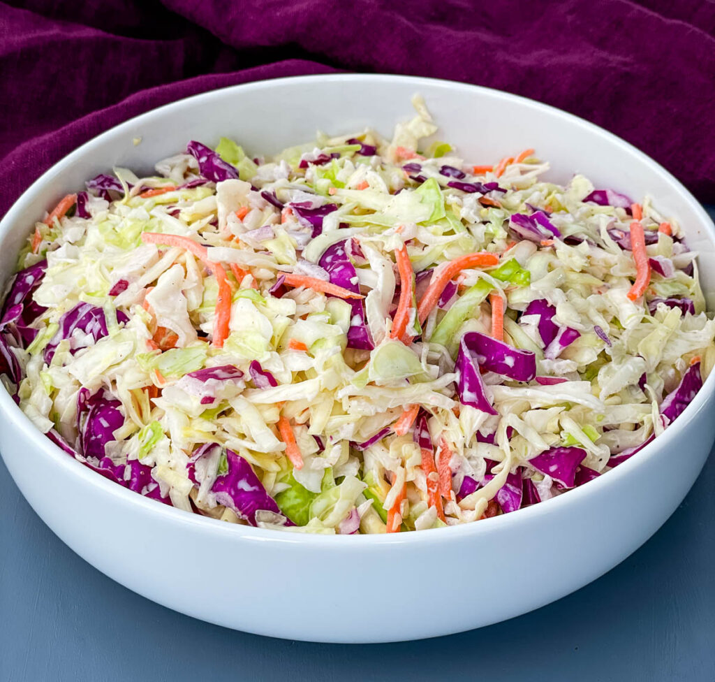 Easy Southern Coleslaw Recipe VIDEO 